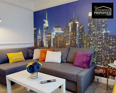 Lounge at Jesswood Properties Short Lets & Serviced Accommodation