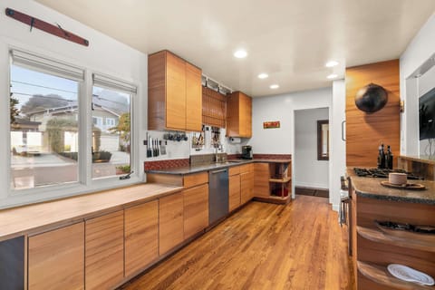 Well-equipped kitchen with plenty of prep space