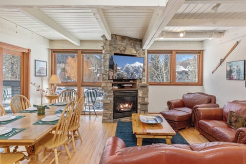 Living Area - Telluride Lodge 337 - Vivid Vacation Rentals - Living Area - Telluride Lodge 337 - Vivid Vacation Rentals