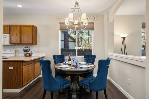 Enjoy a pleasant dinner after a fun day exploring Bend.