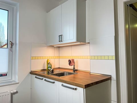 Kitchen, Interior Design, Countertop, Wood, Flooring, Kitchen Appliance, Cabinetry, Major Appliance, Lighting, Room