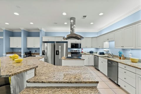 The family chef will love this updated kitchen complete with a huge workspace.