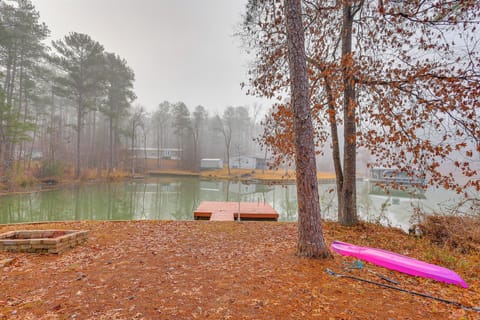 Backyard | Private Dock | Fire Pit