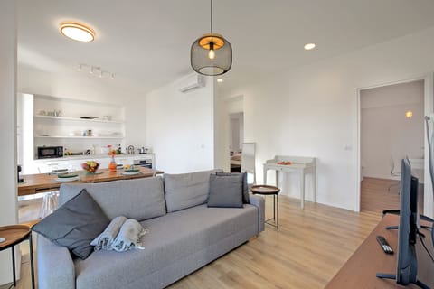 Sofa bed (sleeping area for studio)