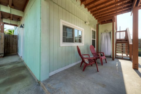 Outdoor seating area.