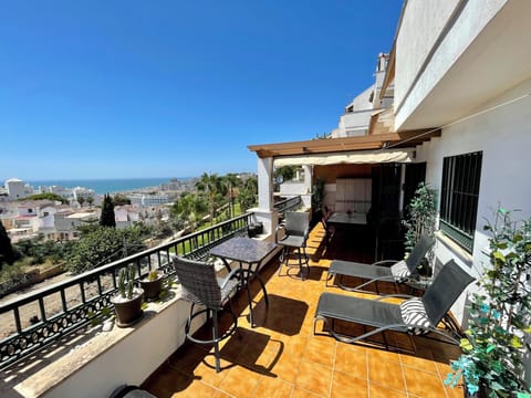 Private terrace you can access from kitchen, living room, master bedroom.