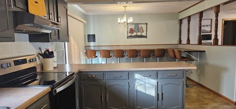 Dining area from kitchen