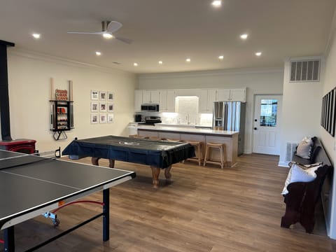 Game Room + Kitchen (Basement)