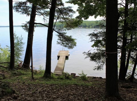 View from deck