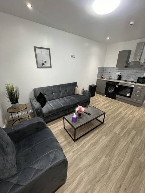 Comfortable Living Space featuring:
- Smart TV with Netflix
- 1 x Sofa Bed