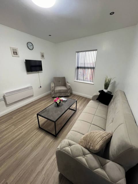 Comfortable Living Space featuring:
- Smart TV with Netflix
- 1 x Sofa Bed