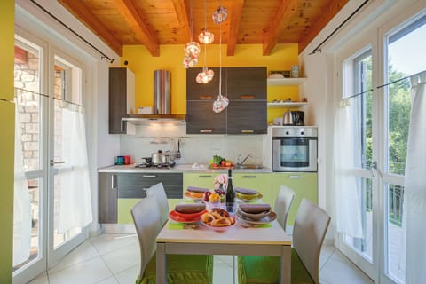 Kitchen and dining area