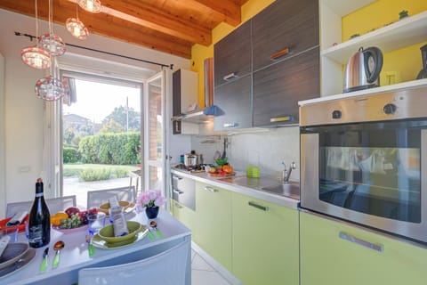 Kitchen and dining area