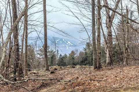A captivating view of distant slopes invites tranquility and adventure. 