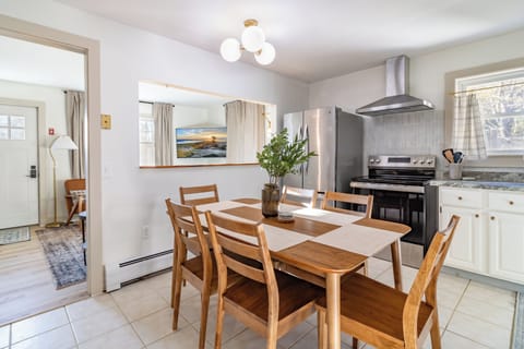 Kitchen and dining room
