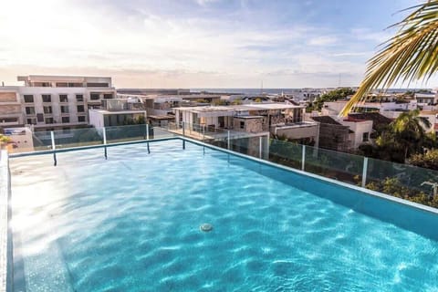 Piscina en terraza