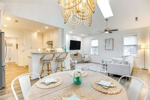 Kure Beach Vacation Rental | 2BR | 2BA | 1,315 Sq Ft | 2 Steps to Enter