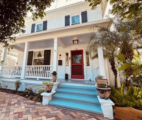 Beautiful wrap around porch in historical Saint Augustine!
