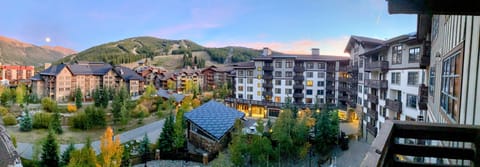 Breathtaking panoramic views from balcony