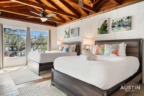 Every detail counts: Artful touches, cozy essentials, and a bed you won’t want to leave.