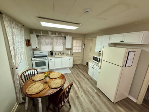 Fully stocked kitchen