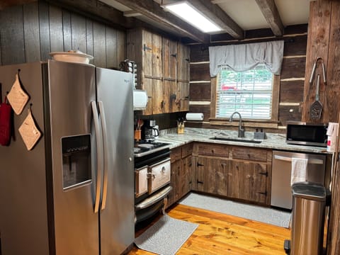 Fully Stocked Kitchen with cooking utensils, blender, ice maker, coffee maker 