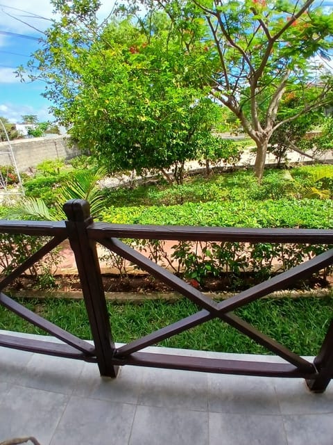 Garden View from the balcony 