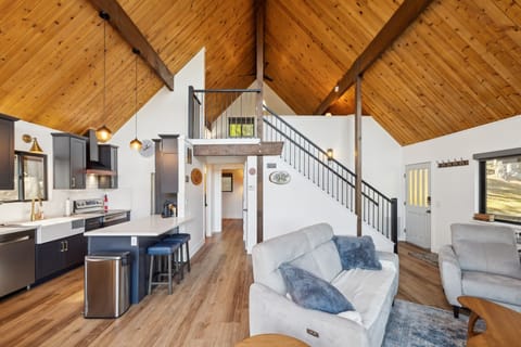 Indoors, Architecture, Building, House, Loft