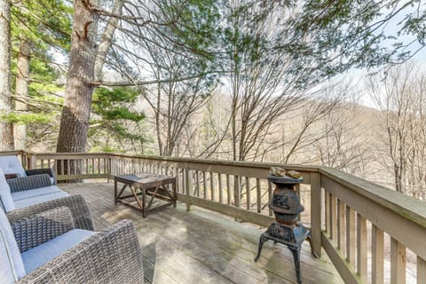 Waynesville Vacation Rental | 2BR | 2BA | 1,040 Sq Ft | Small Step to Access