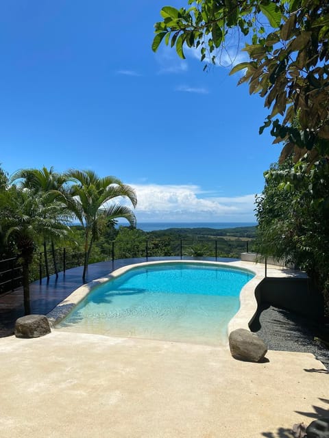 Salt water pool overlooking the Pacific Ocean