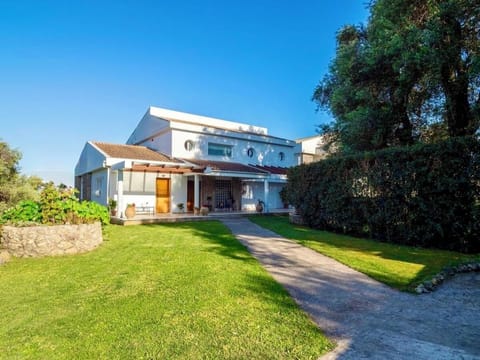 Welcome to our stylish 4-bedroom private villa, 14 km from Corfu Town