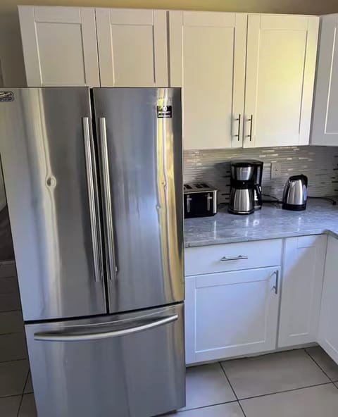 Coffee station with drip coffee maker, french press, electric kettle and more!