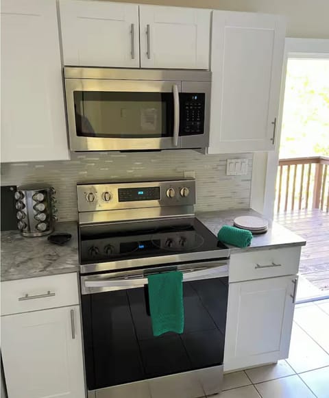 Electrical stove, microwave oven, carefully curated spices, oil and more!