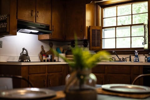 Elevate your kitchen style with the timeless charm of wooden cabinets, where every countertop moment feels like home