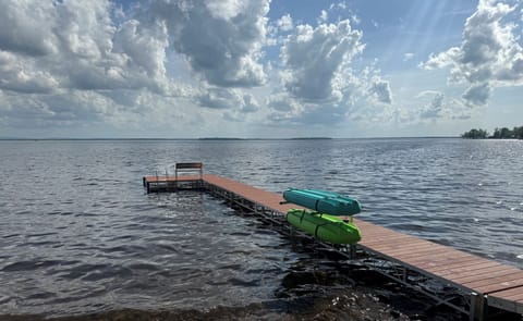 3 Kayaks, Life Jackets and Paddles available for use. 