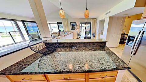 View of home from the kitchen over the island, very open and great space