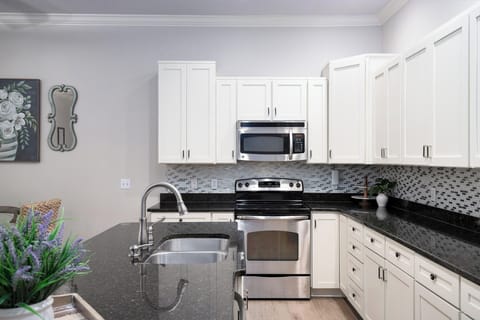 Kitchen with modern appliances
