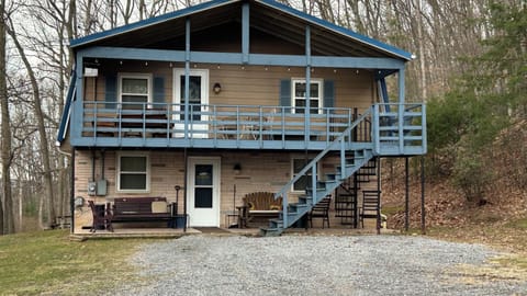 2-story surrounded by woods