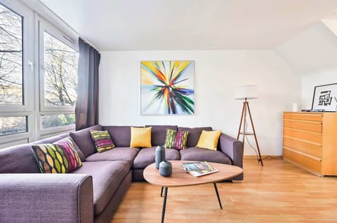 Sink into this huge sofa, put on Netflix, and relax.
