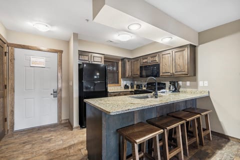 One Bedroom Condo Kitchen