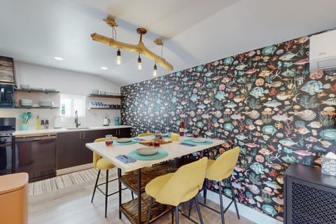 Comfortable seating for four