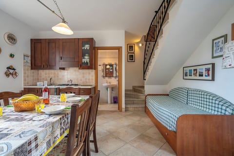 Kitchen and dining area