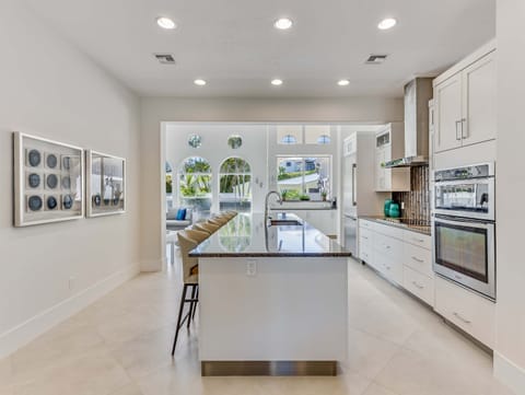 Brand new stainless steel appliances