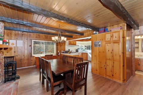 Make mealtime memories together in the cozy dining room