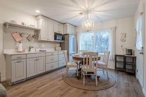 The perfect spot to whip up quick bites or your favorite coffee.