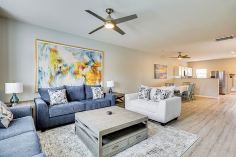 Living Room | Queen Sleeper Sofa | Free WiFi | Central A/C & Heat | 2nd Floor