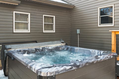 Private Hot Tub Escape
Unwind in your own bubbling hot tub, ideal for chilly nights or relaxing after a long day of adventure.