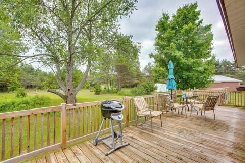 Copemish Vacation Rental | 2BR | 1BA | 1,220 Sq Ft | Stairs Required