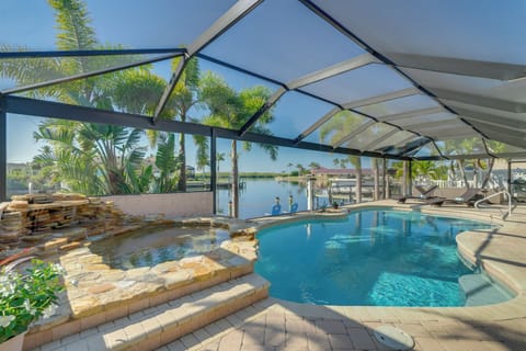 Cape Coral Vacation Rental | 3BR | 2BA | 2,143 Sq Ft | 1 Step to Enter