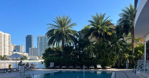 Heated pool all year round